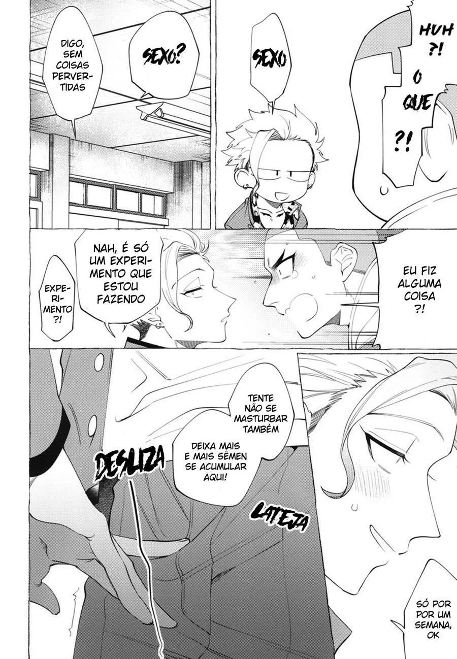 Colegial Tarado Arromba Novinho em HQ Erótica Explícita