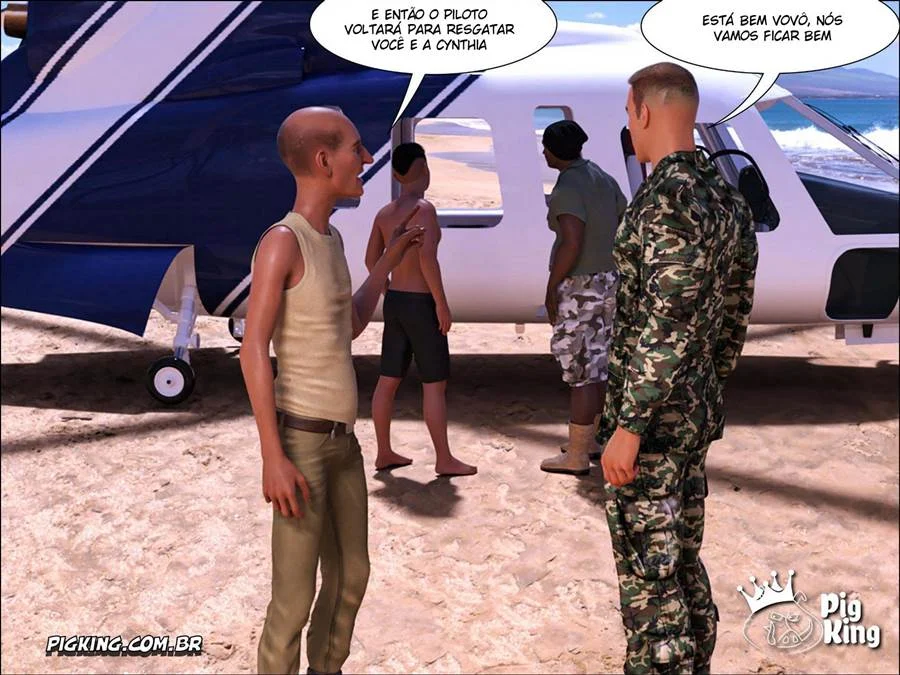 Perdi a Família 19 - Sexo Explícito em 3D Corpo a Corpo nos Quadrinhos