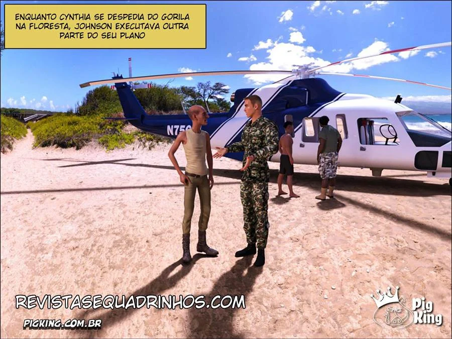 Perdi a Família 19 - Sexo Explícito em 3D Corpo a Corpo nos Quadrinhos