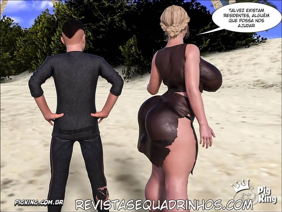 Perdi a Família 2: Orgia Proibida entre Parentes em HQ 3D Explícita