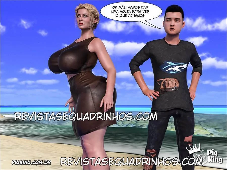 Perdi a Família 2: Orgia Proibida entre Parentes em HQ 3D Explícita