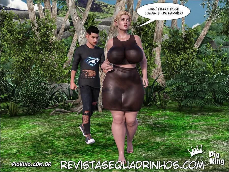 Perdi a Família 2: Orgia Proibida entre Parentes em HQ 3D Explícita