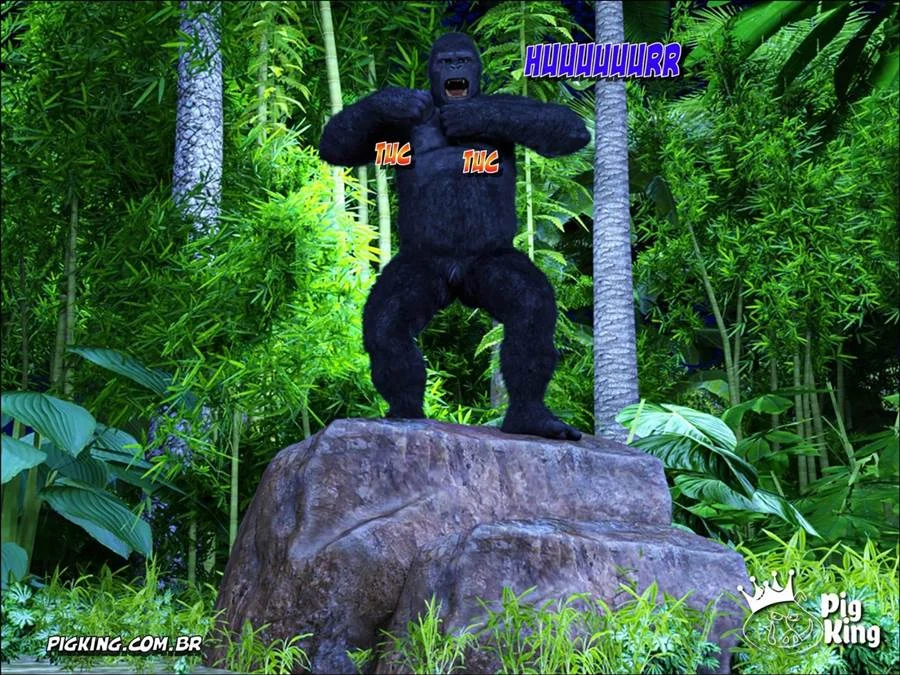 Quadrinhos 3D Explícitos: Família Perdida em Orgia Tabu