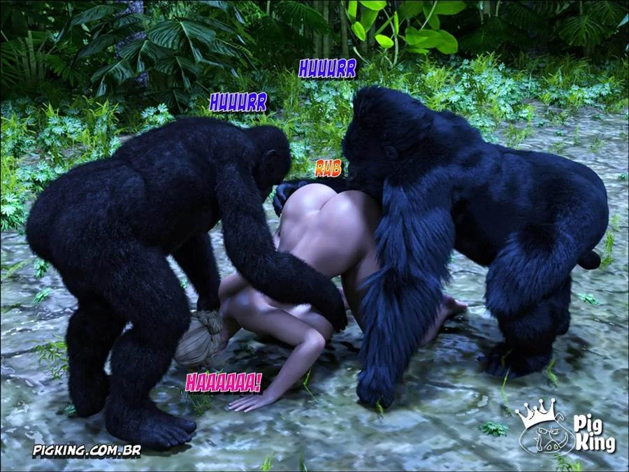 Quadrinhos 3D Explícitos: Família Perdida em Orgia Tabu