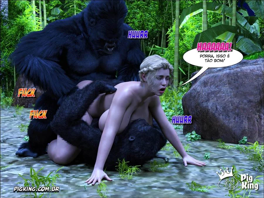 Quadrinhos 3D Explícitos: Família Perdida em Orgia Tabu