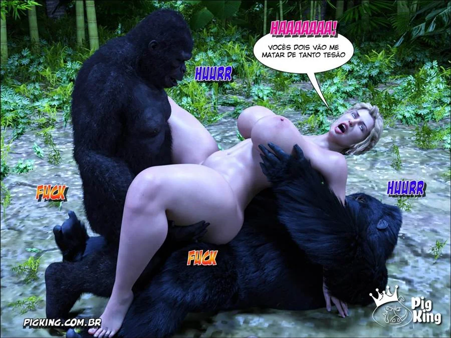 Quadrinhos 3D Explícitos: Família Perdida em Orgia Tabu