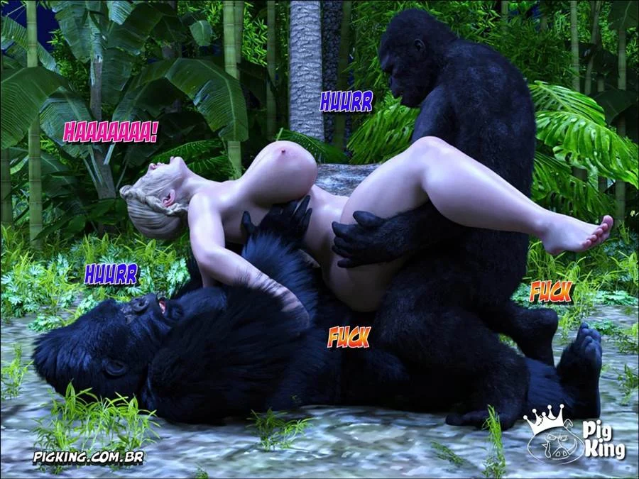 Quadrinhos 3D Explícitos: Família Perdida em Orgia Tabu