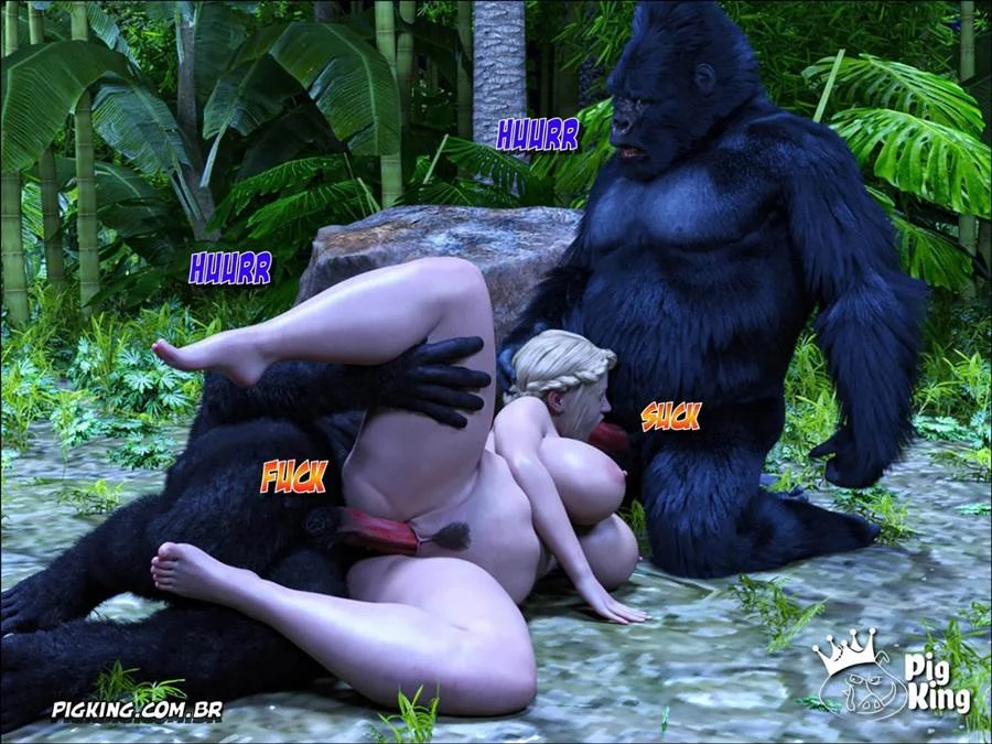 Quadrinhos 3D Explícitos: Família Perdida em Orgia Tabu