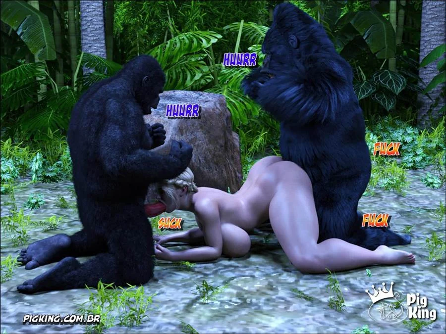 Quadrinhos 3D Explícitos: Família Perdida em Orgia Tabu