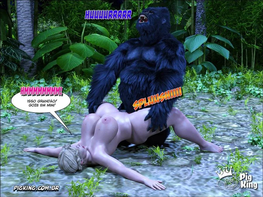 Quadrinhos 3D Explícitos: Família Perdida em Orgia Tabu