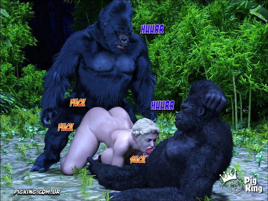 Quadrinhos 3D Explícitos: Família Perdida em Orgia Tabu