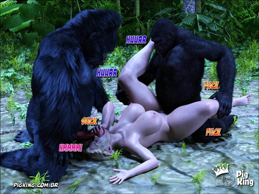 Quadrinhos 3D Explícitos: Família Perdida em Orgia Tabu