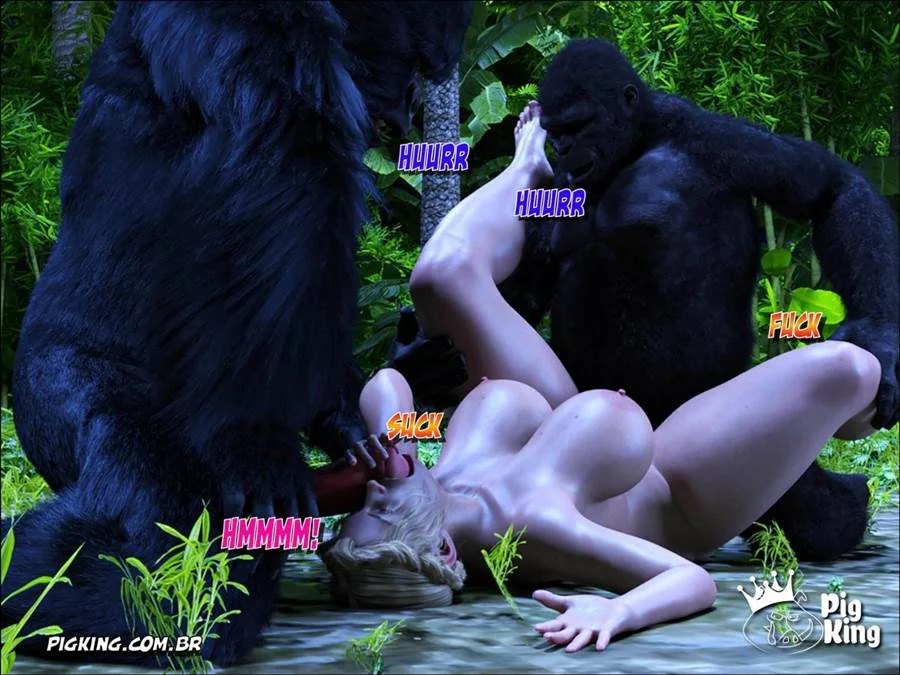 Quadrinhos 3D Explícitos: Família Perdida em Orgia Tabu