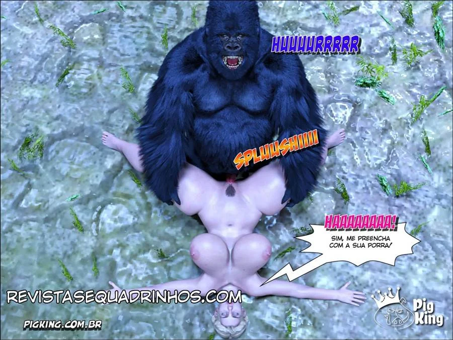 Quadrinhos 3D Explícitos: Família Perdida em Orgia Tabu