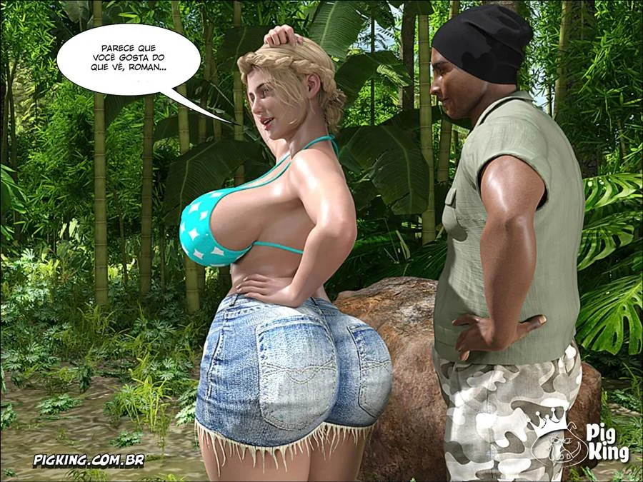 Mamãe e Filha Sedutoras: Sexo Explícito em 3D Proibido