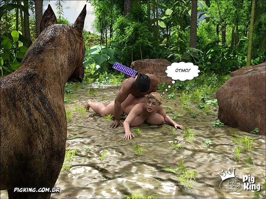 Exploração Sexual Proibida: HQ 3D de Sexo Entre Família Perdida