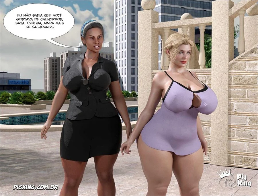 Segredos Proibidos da Família, HQ 3D com Sexo Explícito e Fetiches Escalados