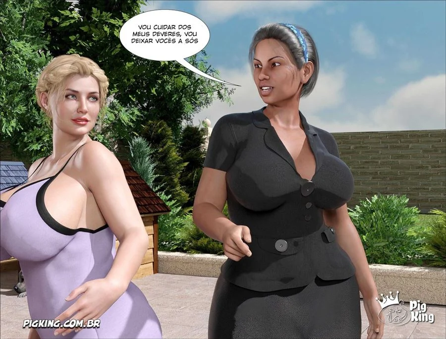 Segredos Proibidos da Família, HQ 3D com Sexo Explícito e Fetiches Escalados