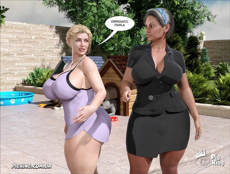 Segredos Proibidos da Família, HQ 3D com Sexo Explícito e Fetiches Escalados