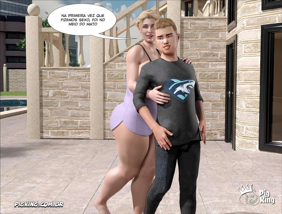 Segredos Proibidos da Família, HQ 3D com Sexo Explícito e Fetiches Escalados