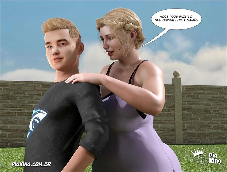 Segredos Proibidos da Família, HQ 3D com Sexo Explícito e Fetiches Escalados