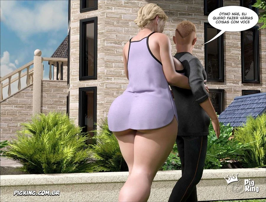 Segredos Proibidos da Família, HQ 3D com Sexo Explícito e Fetiches Escalados