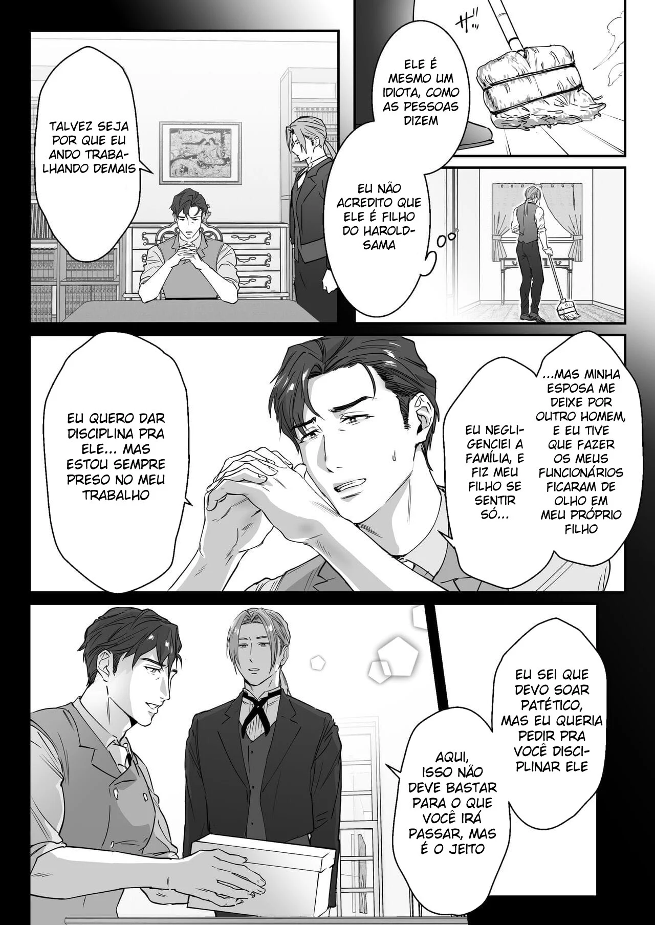 Castigo Sexual na Escola: Aula Proibida com o Jovem Mestre em HQ Erótica