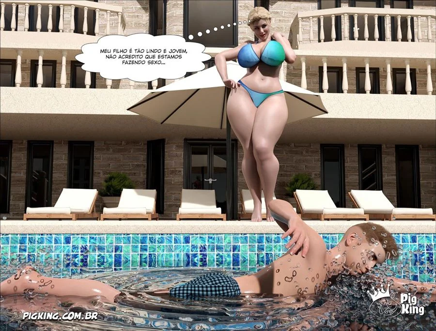 Segredos Proibidos da Família: Quadrinhos Eróticos em 3D que Vão Te Excitar