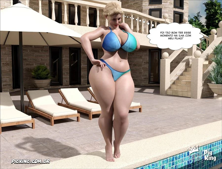 Segredos Proibidos da Família: Quadrinhos Eróticos em 3D que Vão Te Excitar