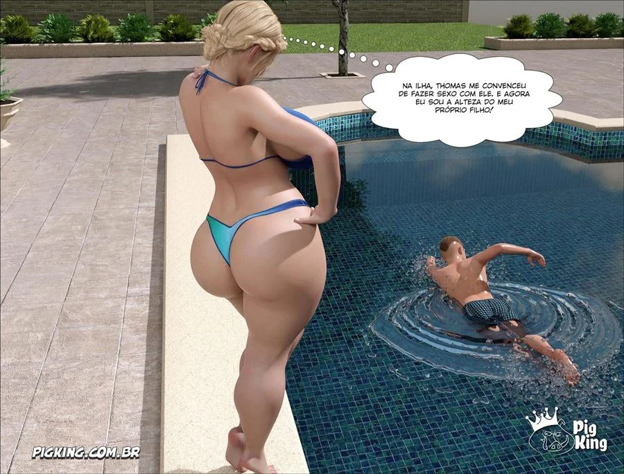 Segredos Proibidos da Família: Quadrinhos Eróticos em 3D que Vão Te Excitar