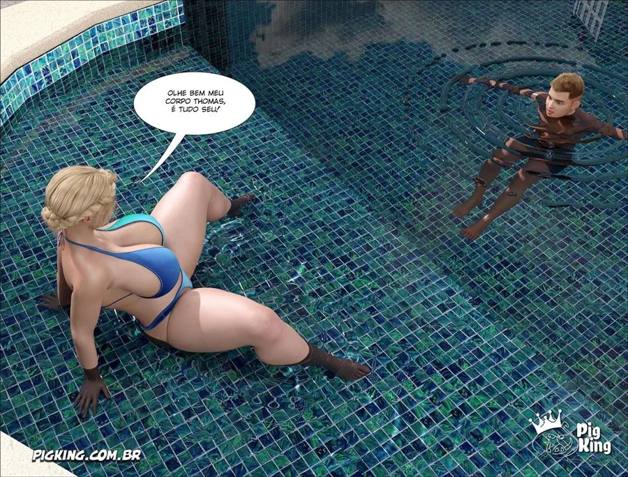 Segredos Proibidos da Família: Quadrinhos Eróticos em 3D que Vão Te Excitar