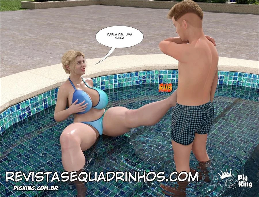 Segredos Proibidos da Família: Quadrinhos Eróticos em 3D que Vão Te Excitar