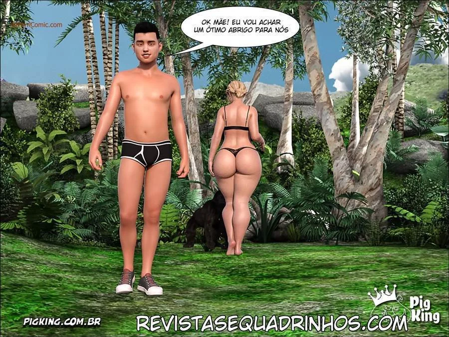 Filhas Safadas: Suruba na Família com Sexo Explícito em HQ 3D