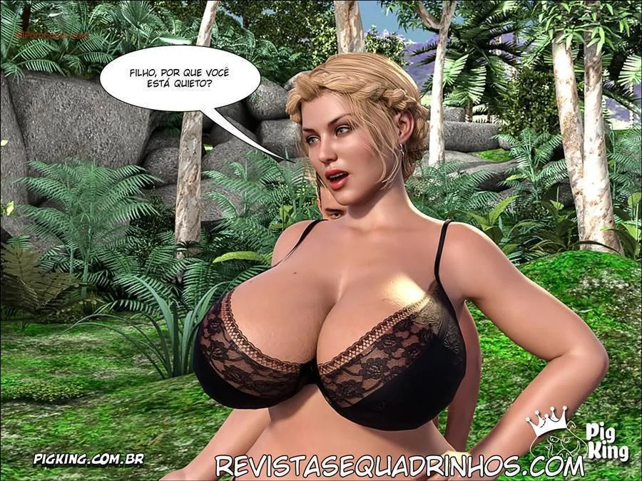 Filhas Safadas: Suruba na Família com Sexo Explícito em HQ 3D