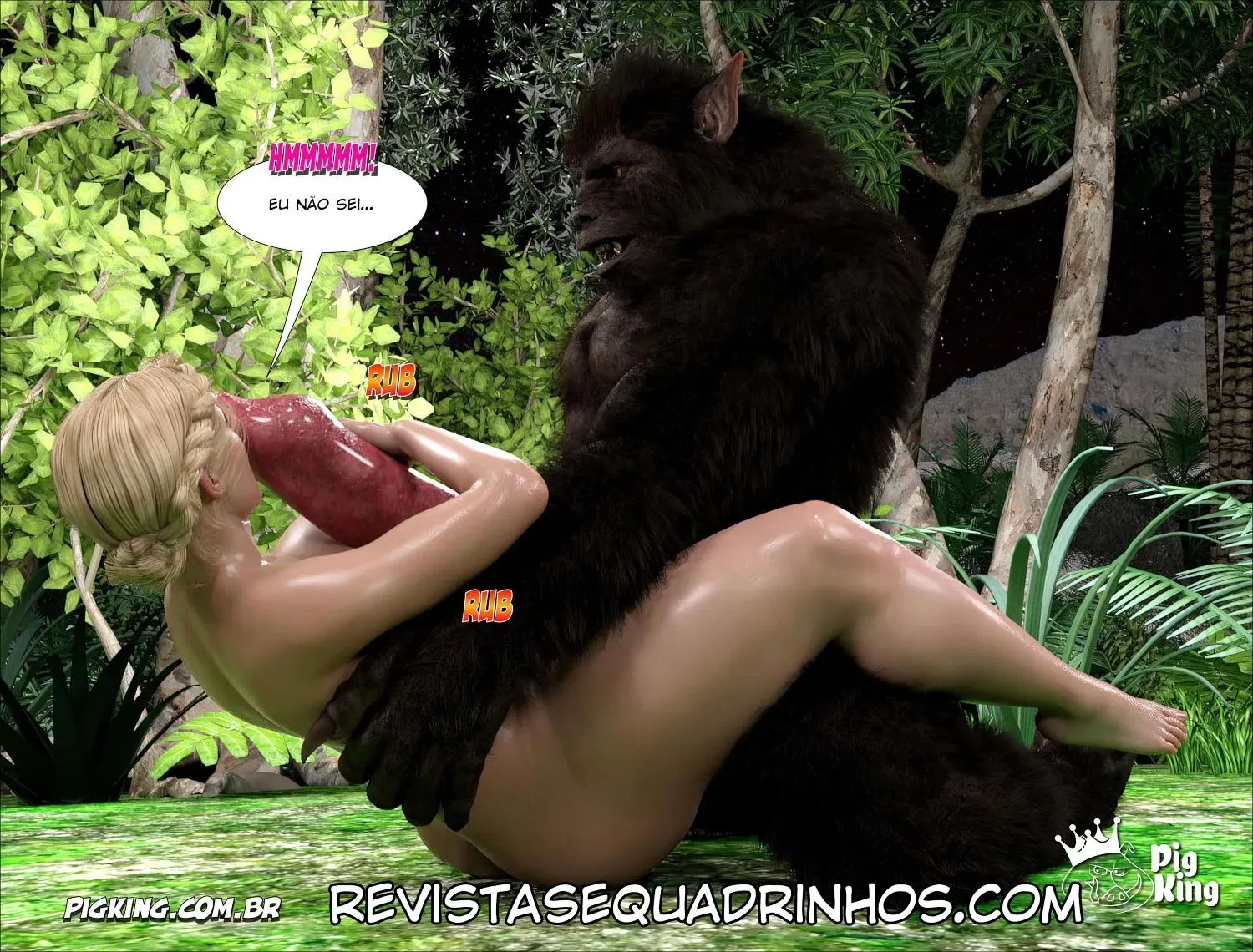 Alucinante HQ 3D: Família Permissiva no Abismo do Prazer Explícito