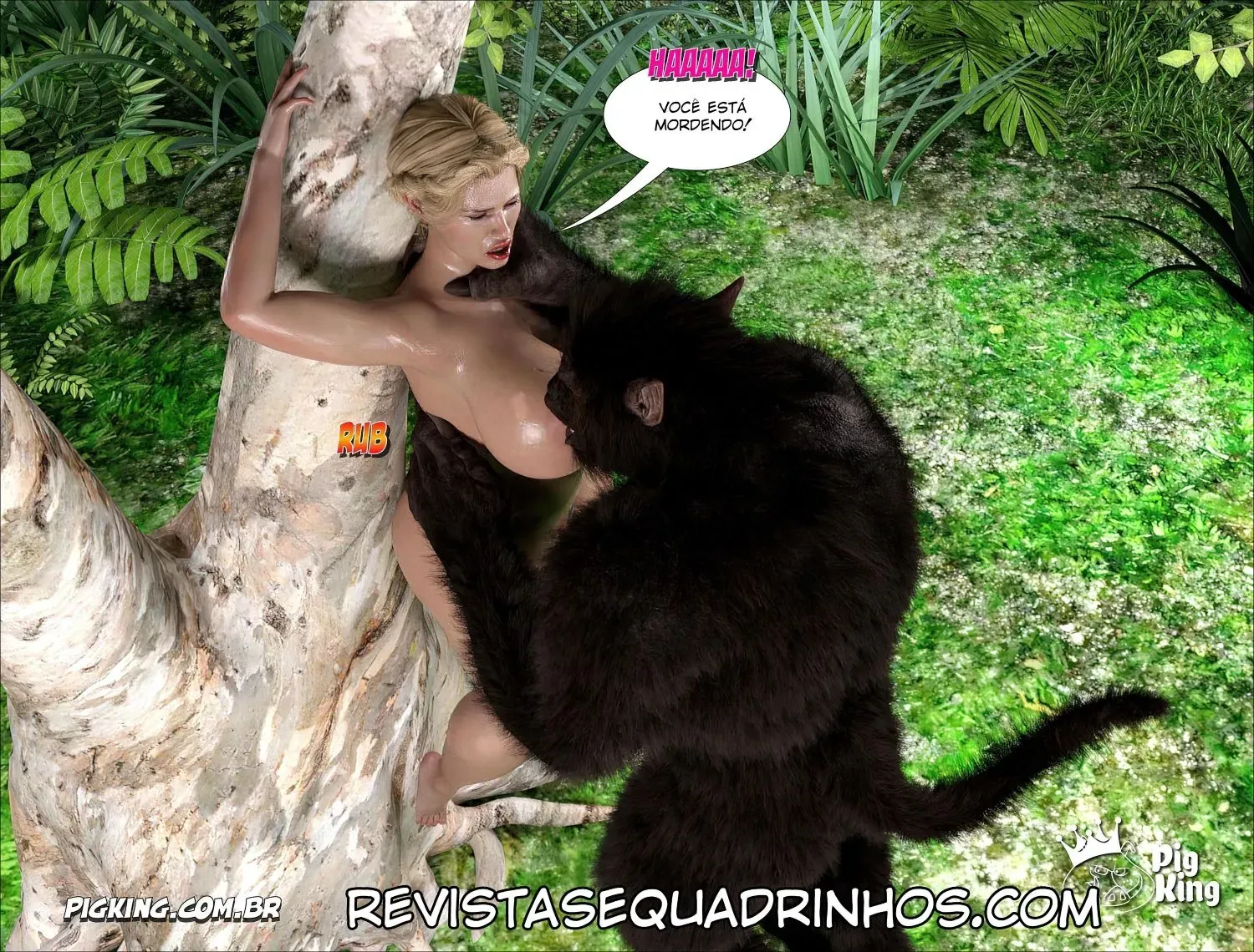 Alucinante HQ 3D: Família Permissiva no Abismo do Prazer Explícito