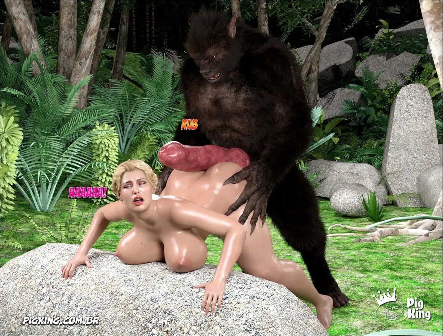 Puta Família Perdida: Orgia 3D Explícita nos Quadrinhos Mais Quentes