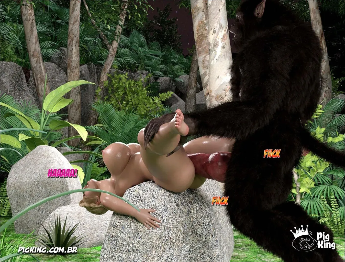 Puta Família Perdida: Orgia 3D Explícita nos Quadrinhos Mais Quentes