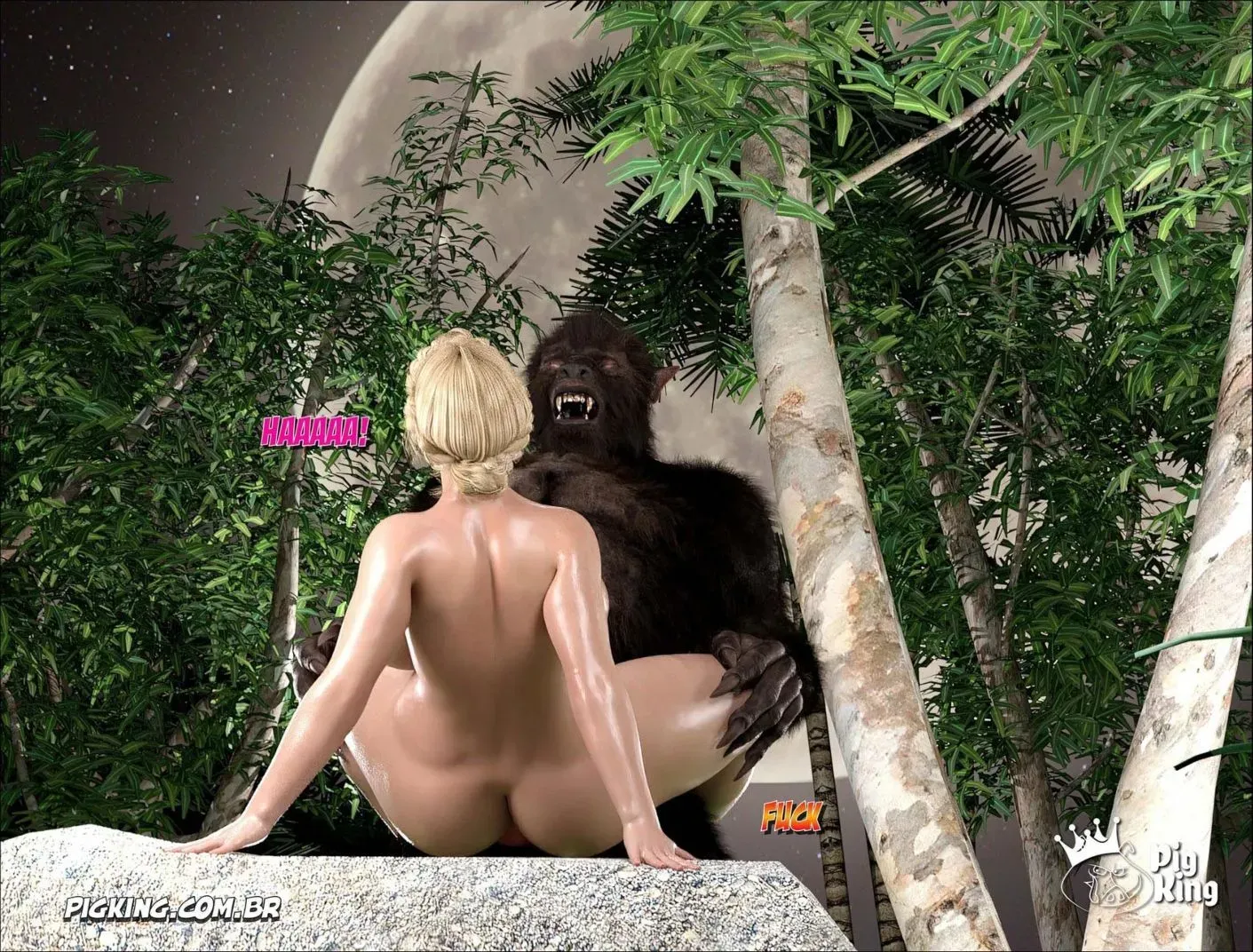 Puta Família Perdida: Orgia 3D Explícita nos Quadrinhos Mais Quentes