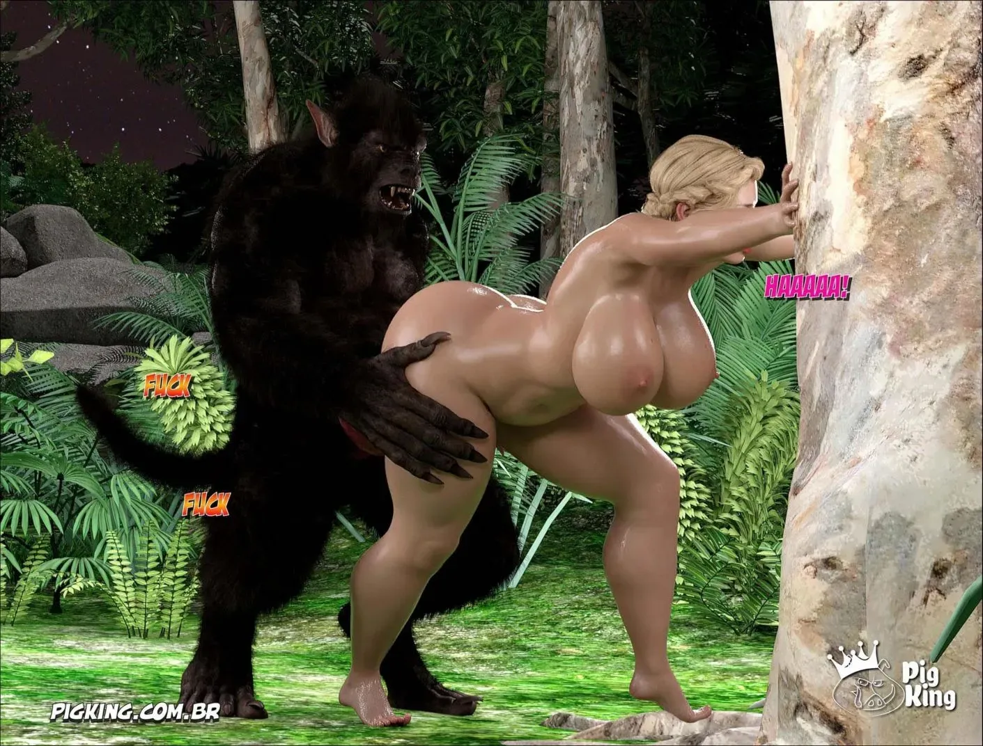 Puta Família Perdida: Orgia 3D Explícita nos Quadrinhos Mais Quentes