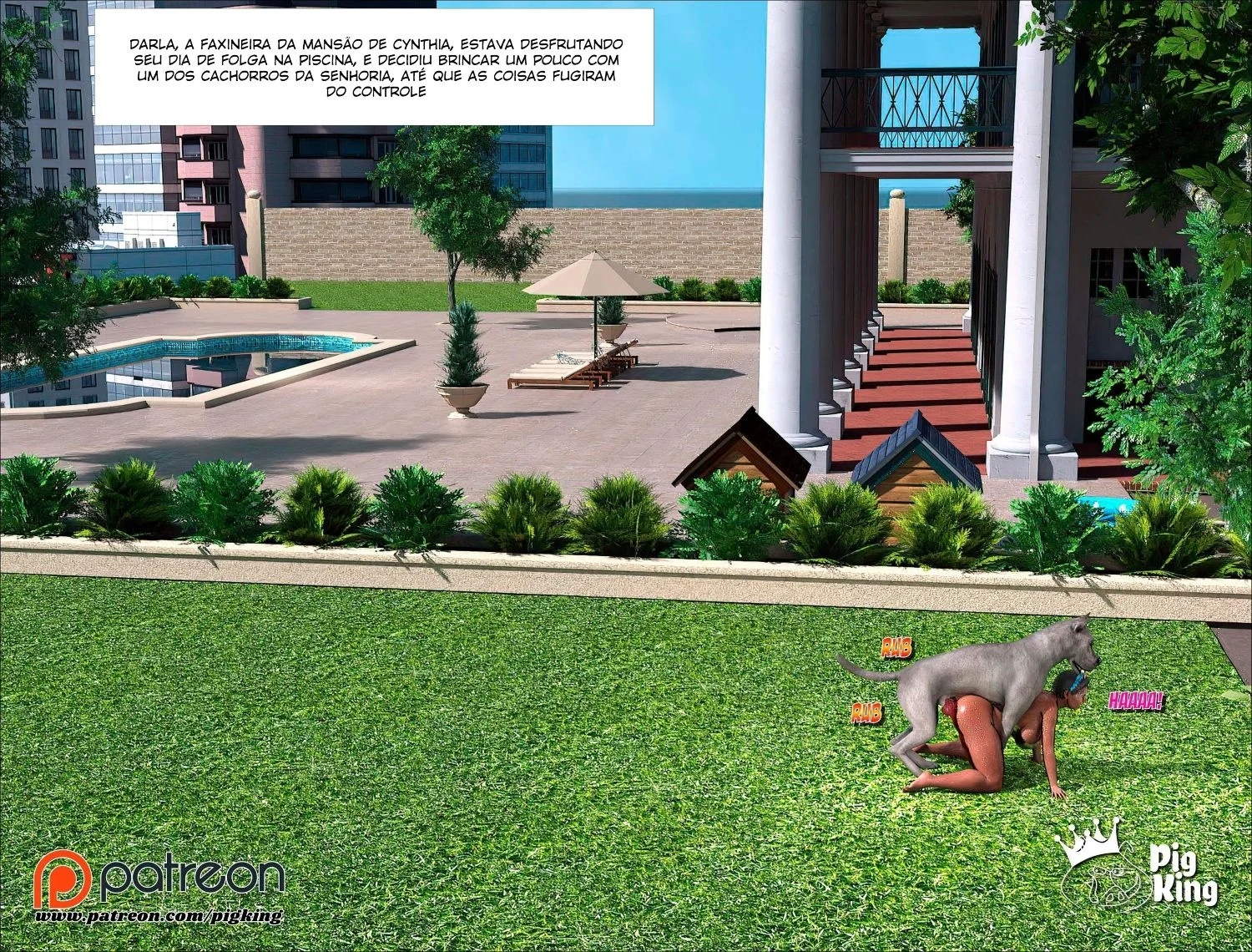 Perdi a Família e Ganhei um Orgasmo: HQ 3D com Sexo Explícito