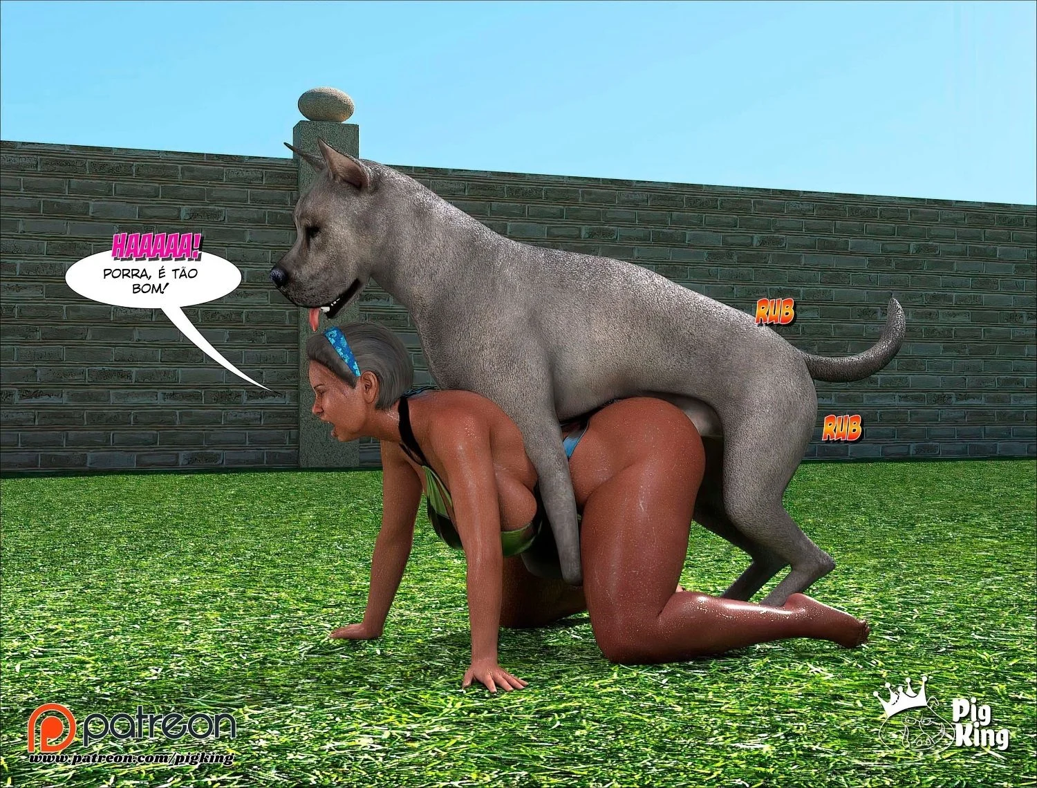 Perdi a Família e Ganhei um Orgasmo: HQ 3D com Sexo Explícito