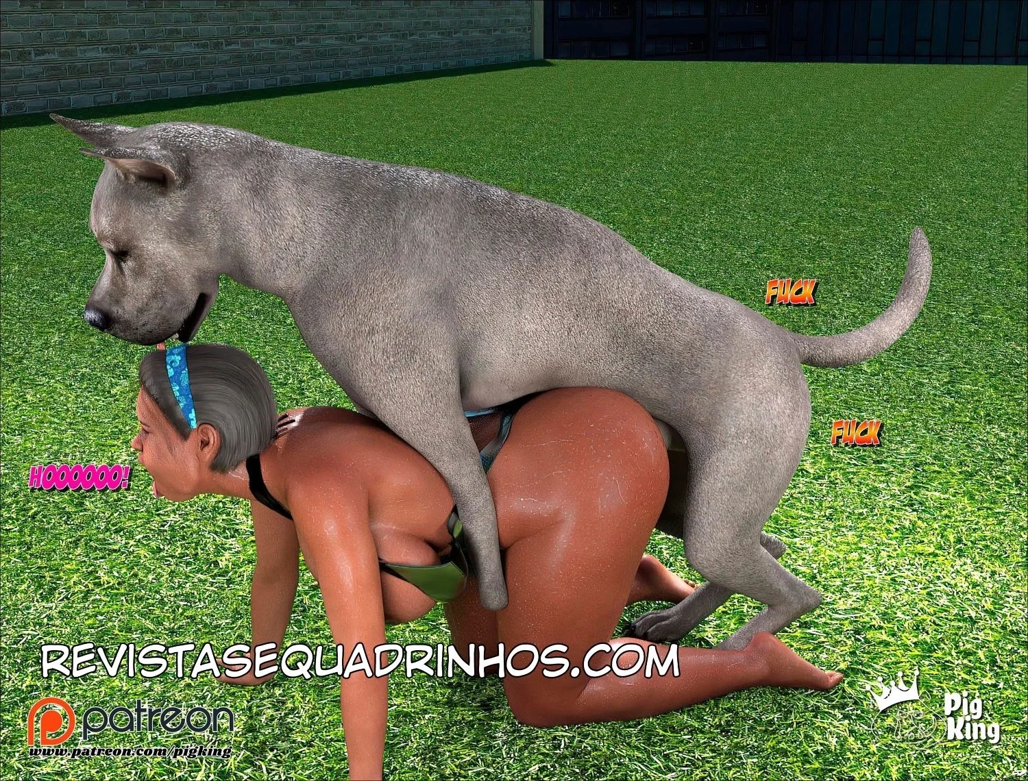 Perdi a Família e Ganhei um Orgasmo: HQ 3D com Sexo Explícito