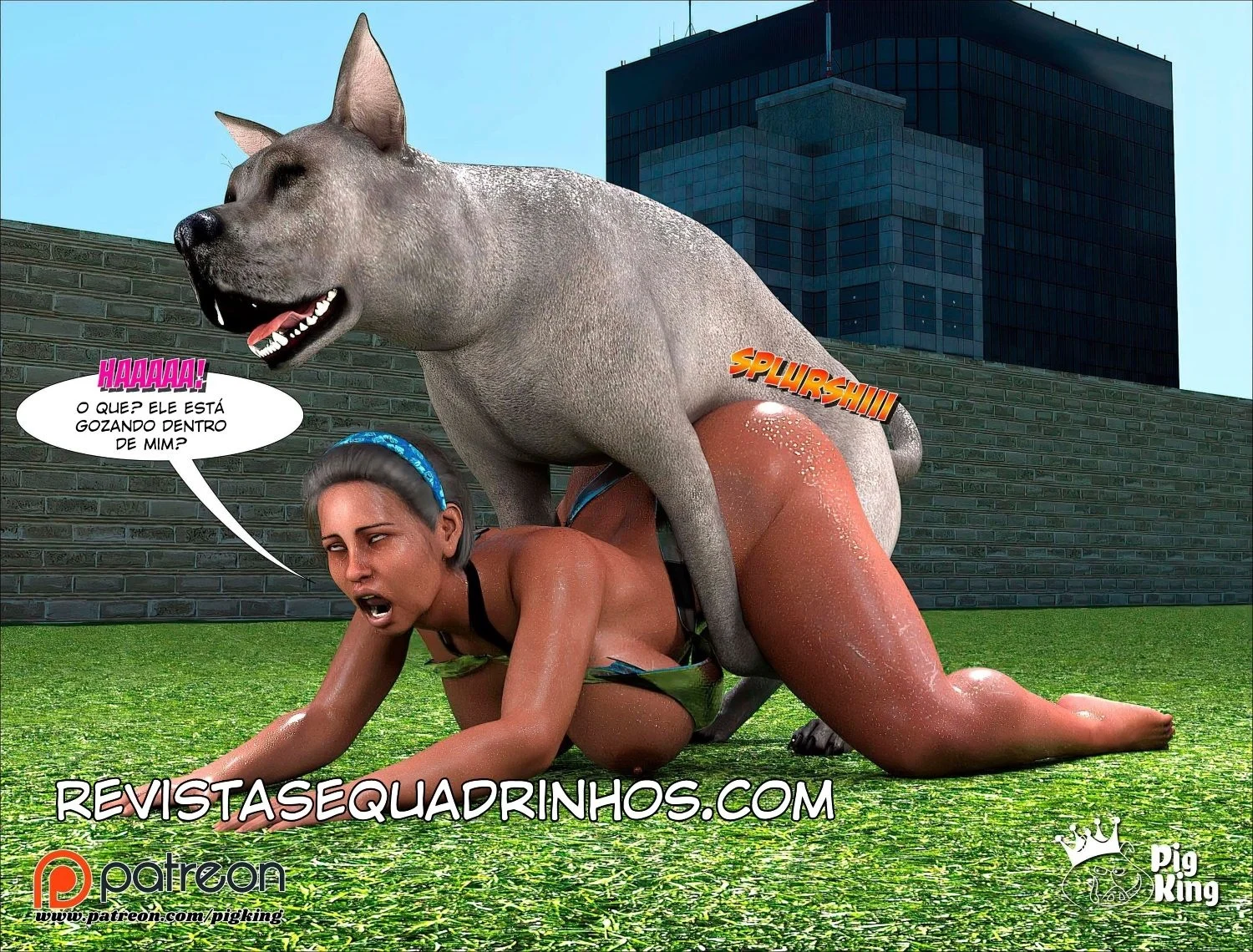 Perdi a Família e Ganhei um Orgasmo: HQ 3D com Sexo Explícito