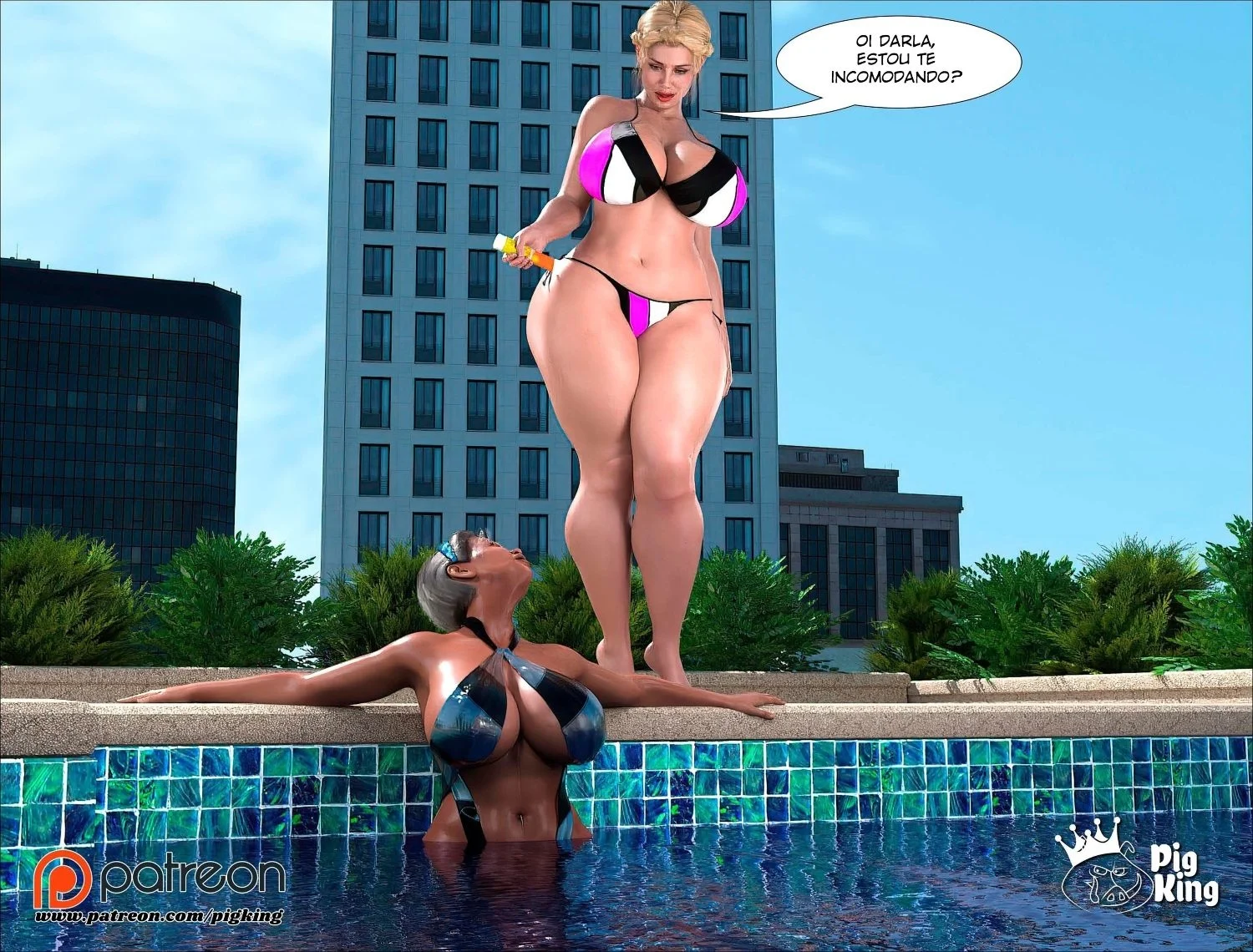 Perdi a Família e Ganhei um Orgasmo: HQ 3D com Sexo Explícito