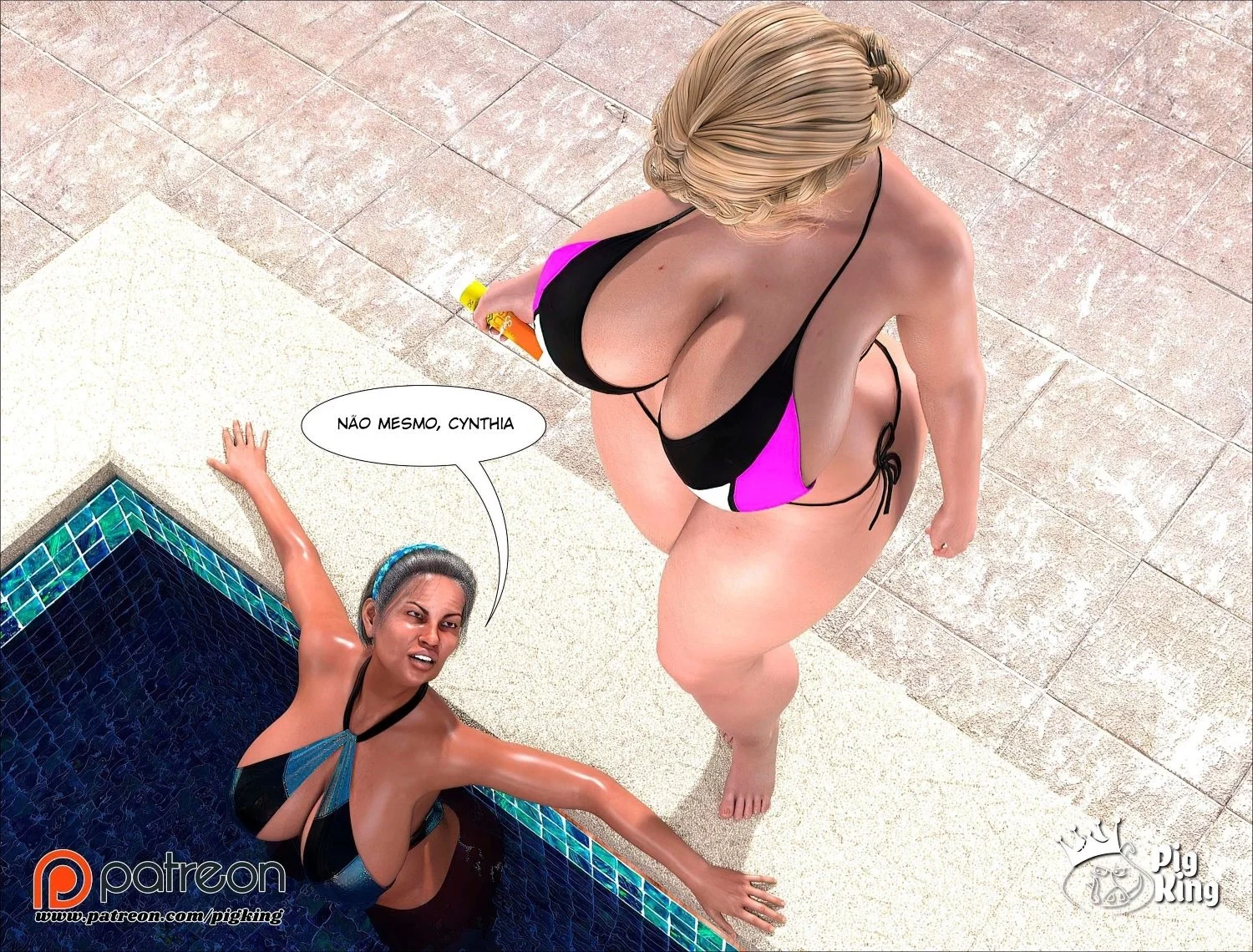 Perdi a Família e Ganhei um Orgasmo: HQ 3D com Sexo Explícito