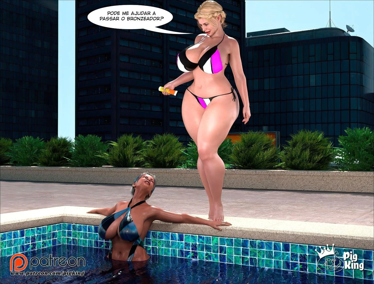 Perdi a Família e Ganhei um Orgasmo: HQ 3D com Sexo Explícito