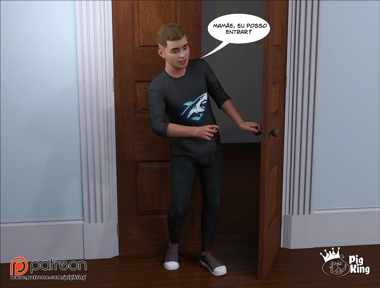 Quadrinhos 3D Explícitos: Família em Encontros Proibidos e Prazer Carnal