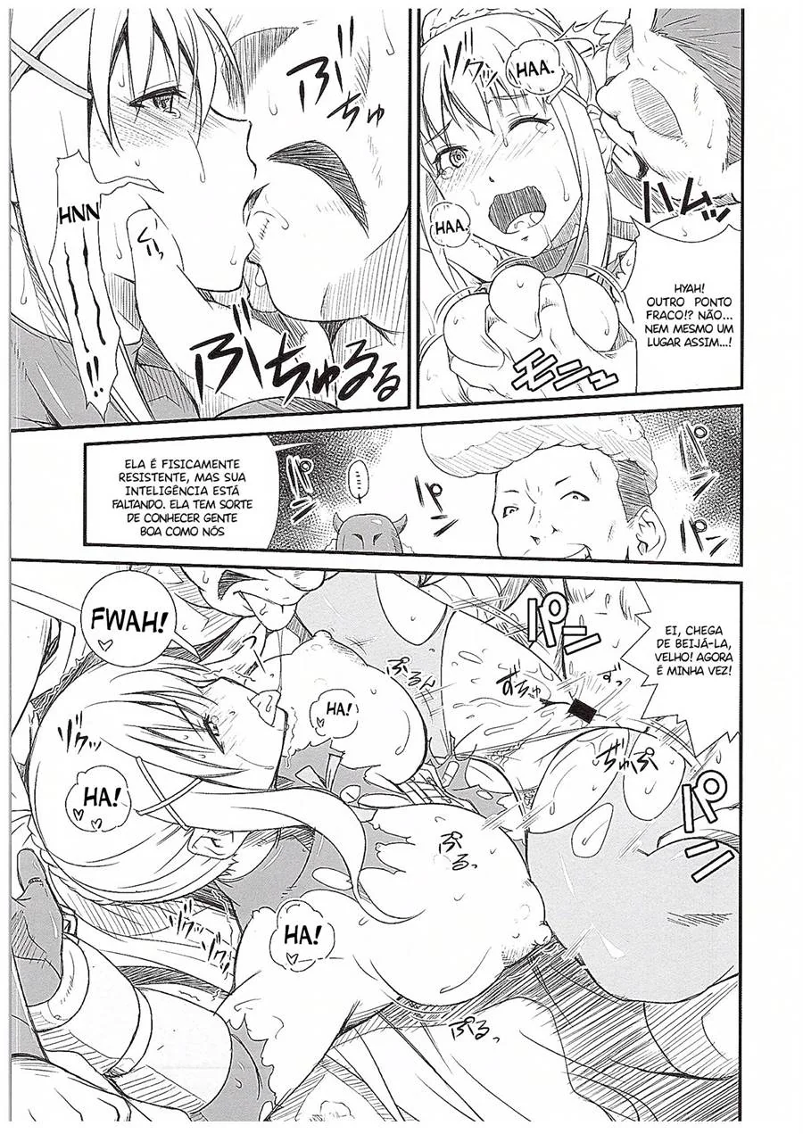 Quadrinho porno Kono Iyarashii Sei Kishi ni o!