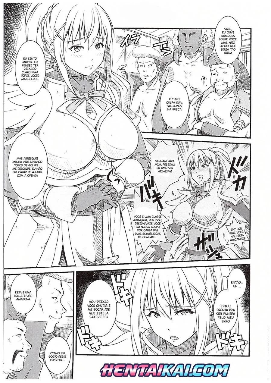 Quadrinho porno Kono Iyarashii Sei Kishi ni o!